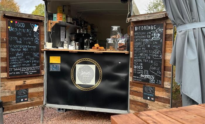 popup catering daily breakfast, freshly ground coffee, campsite facilities, Cwmdu Campsite, Crickhowell, Brecon Beacons